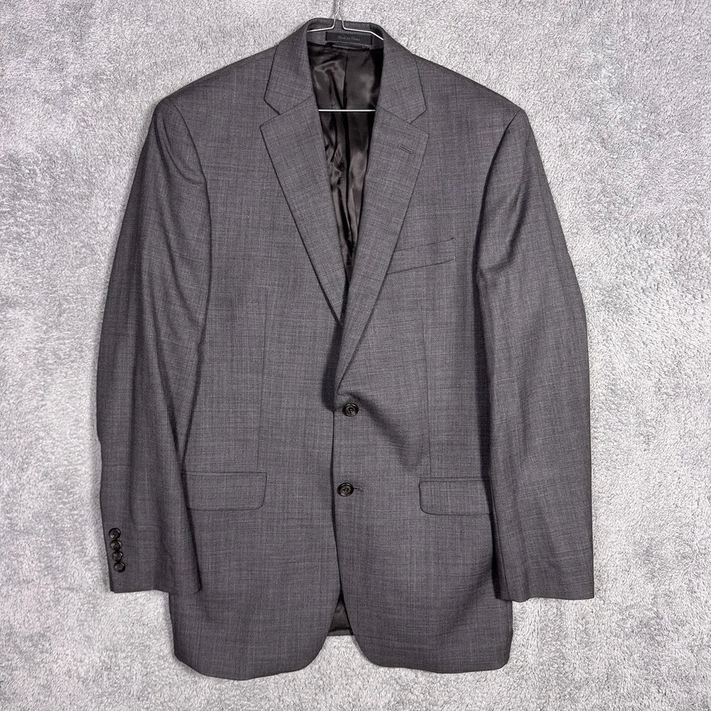 Ralph Lauren Suit Men 40L 32x32 Wool 3 Piece Jacket Vest Waistcoat Pant Set